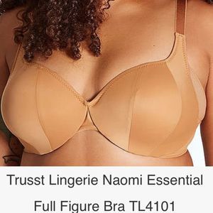 40D NWT TRUSST NAOMI NUDE FULL FIGURE BRA $69